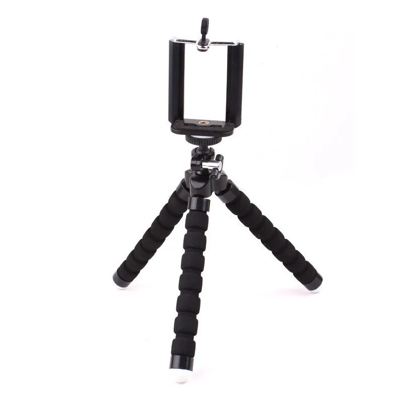 Mini 360 Flexible Tripods Octopus Phone Holder Smart Selfie Stick Portable Desktop Small Collapsible Tripod for Smartphone Camera  Bubble Tripod Hold/stand