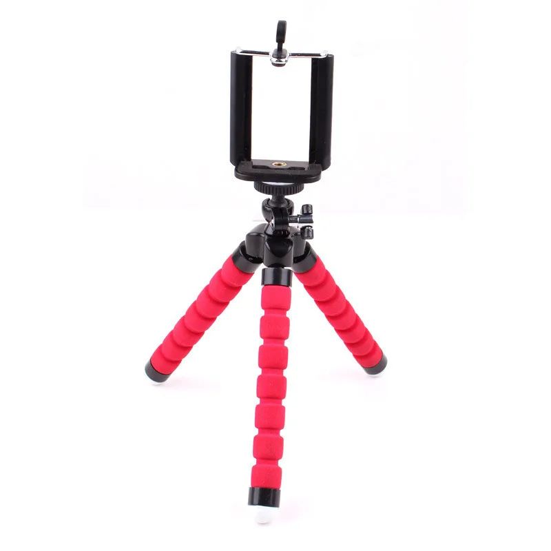 Mini 360 Flexible Tripods Octopus Phone Holder Smart Selfie Stick Portable Desktop Small Collapsible Tripod for Smartphone Camera  Bubble Tripod Hold/stand