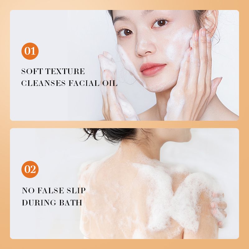 SADOER Turmeric  Anti-Acne Face & Body Soap - Deep Cleansing & Moisturizing, Dark Spot Corrector, Acne Scar Removal, Skin Repair & Brightening Bar (100g)