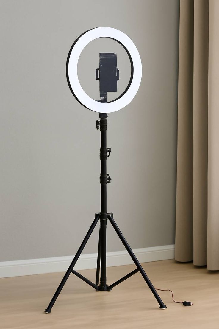 12 Inch LED Ringlight With 2.1m  heavy duty Stand For Tiktok with bright light