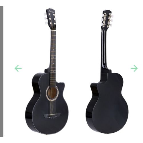 Medium Size 38 Inch Acoustic Guitar For Beginners