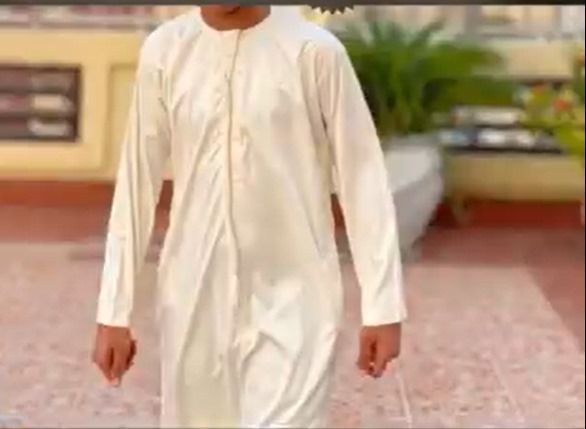 Adult Emirates Kanzu/Original white Emirates Kanzu