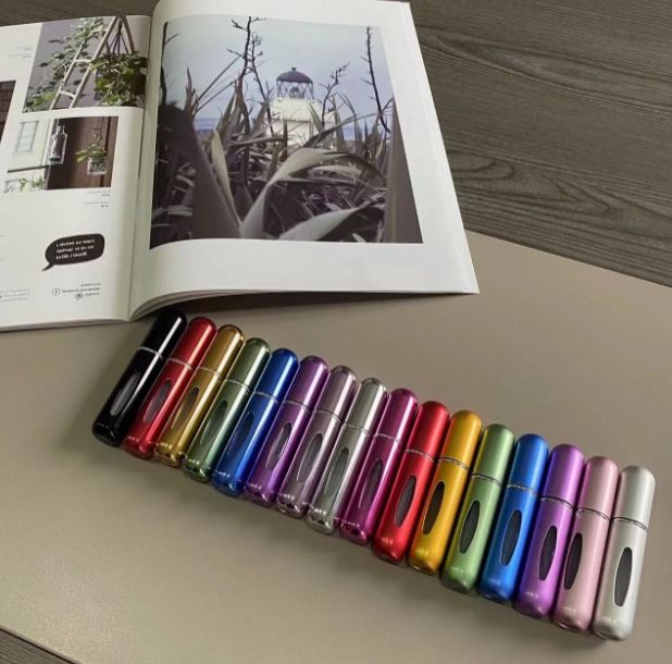OFFER!! Travel Mini Perfume Refillable Atomizer, Portable Perfume Spray Container Bottle