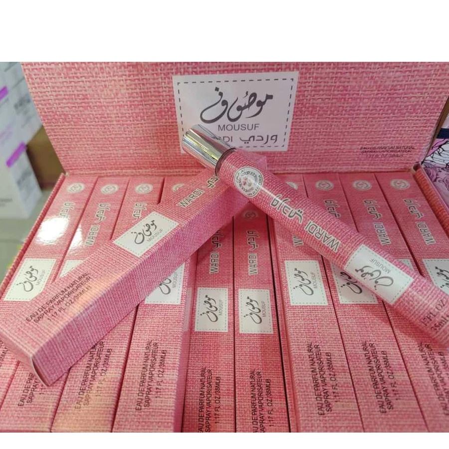 Arabic Dubai Perfume 35ml EDP Viral Pocket Mousuf Wardi/Najdia Variants