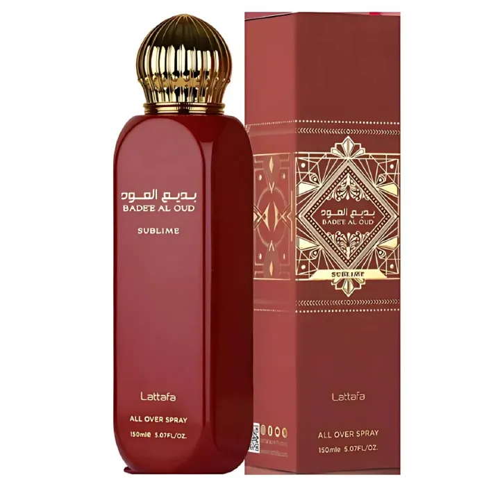 Anniversary Sale Special! Lattafa Badee Al Oud Sublime 150ml – Luxurious Unisex All-Over Perfume Spray with Rich Oriental Notes – New Arrival Offer