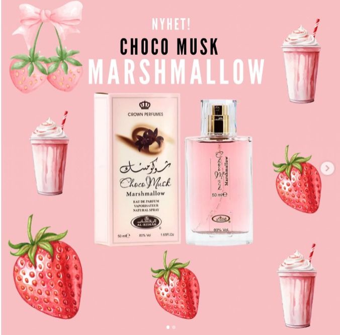 Al Rehab Choco Musk Marshmallow 50ml EDP – Sweet Gourmand Unisex Perfume