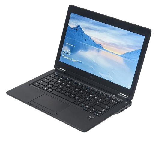 Refurbished Laptop Dell Latitude 7280 Notebook Computer | Intel Core i5 6th Generation | 8G RAM | 256GB SSD Storage | 12.5” HD Display | Installed with Windows 10Pro| MS Office 2019