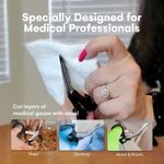 Medical Scissors, EMT and Trauma Shears - 7.5 Inch Premium Quality Stainless Steel Bandage Scissors - Fluoride-Coated with Non-Stick Blades - 1 Pack (Black/Stainless)
trauma scissors