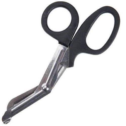 Medical Scissors, EMT and Trauma Shears - 7.5 Inch Premium Quality Stainless Steel Bandage Scissors - Fluoride-Coated with Non-Stick Blades - 1 Pack (Black/Stainless)
trauma scissors