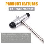 Buck Neurogical Reflex Testing Hammer with Needle and Brush (Black) PATELLA HAMMER
Buck Neurogical Reflex Testing Hammer with Needle and Brush (Black) PATELLA HAMMER
Buck Neurogical Reflex Testing Ham