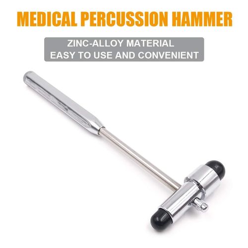 Buck Neurogical Reflex Testing Hammer with Needle and Brush (Black) PATELLA HAMMER
Buck Neurogical Reflex Testing Hammer with Needle and Brush (Black) PATELLA HAMMER
Buck Neurogical Reflex Testing Ham