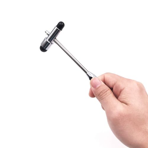 Buck Neurogical Reflex Testing Hammer with Needle and Brush (Black) PATELLA HAMMER
Buck Neurogical Reflex Testing Hammer with Needle and Brush (Black) PATELLA HAMMER
Buck Neurogical Reflex Testing Ham
