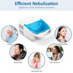 Household Health Medical Nebulizers Machine Portable Compressor Nebulizer for Asthma Breathing Coach with mouthpiece & mask, low noise compression.
Household Health Medical Nebulizers Machine Portable