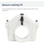 2-in-1 Raised Toilet Seat with Removable Padded Arms, Standard Seat
2-in-1 Raised Toilet Seat with Removable Padded Arms, Standard Seat
toilet raiser