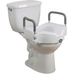 2-in-1 Raised Toilet Seat with Removable Padded Arms, Standard Seat
2-in-1 Raised Toilet Seat with Removable Padded Arms, Standard Seat
toilet raiser