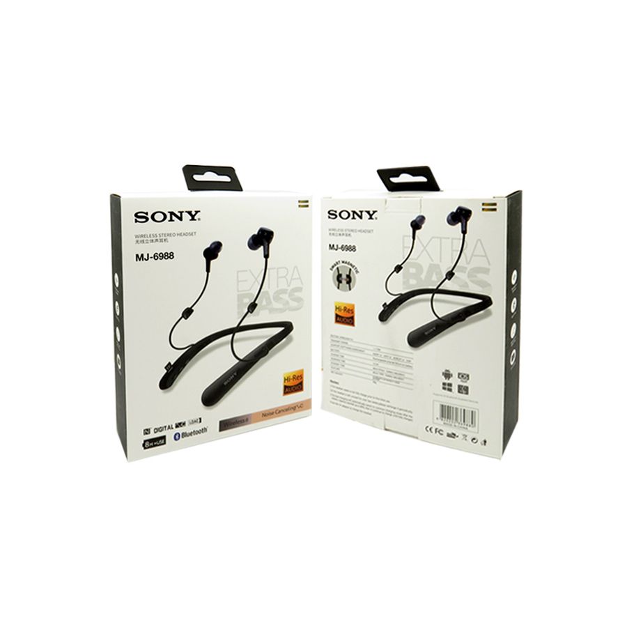 Sony MJ-6988 Wireless Sport Bluetooth Earphone NECKBAND