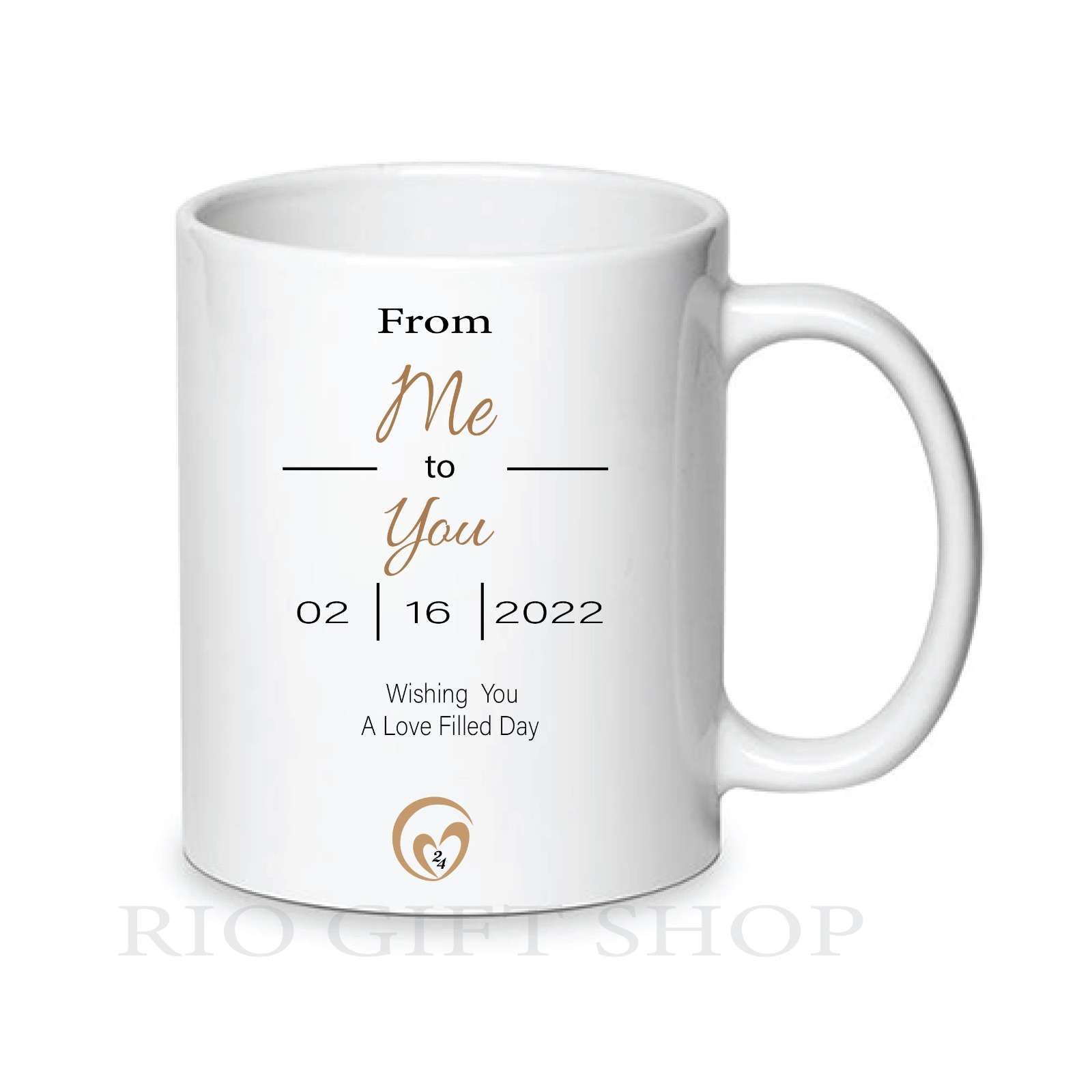 Customized White Coffee Mug