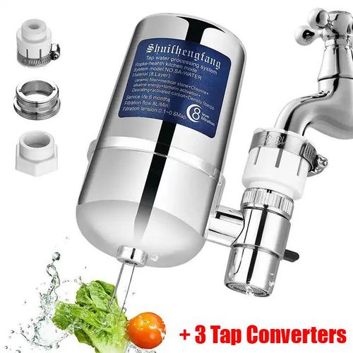 Kitchen Faucet Filter Home Water Tap Purifier Remove Harmful Substance Sink Mount Cleaner