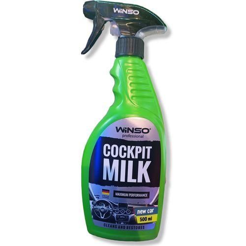 WiNSO NEW CAR Cockpit Milk Dashboard Cleaner Restorer 500ml