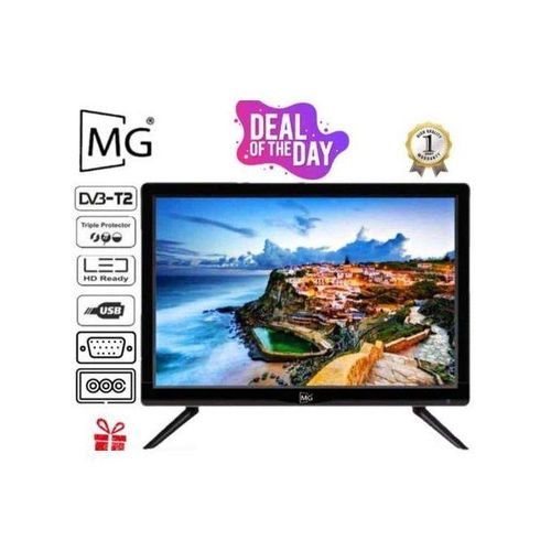 MG 22" Inch TV Digital AC/DC LED TV With Inbuilt Decoder and One Year Warranty