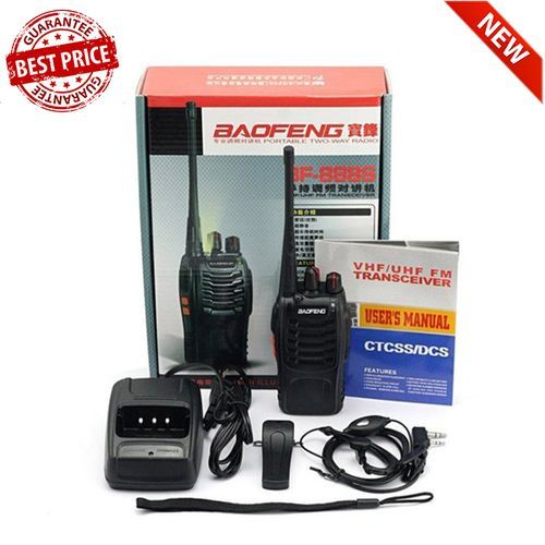 Baofeng Two Way Radio Call With Built In LED Flashlight
