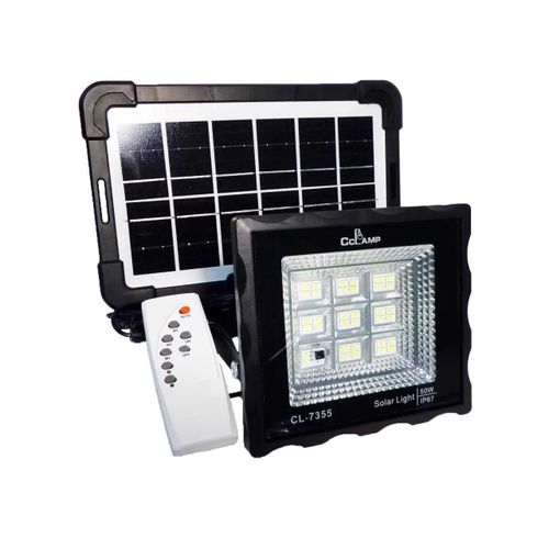 CcLamp Solar Lights MINI Solar Flood Light Dusk to Dawn 50W Solar Powered Security Spot Lights