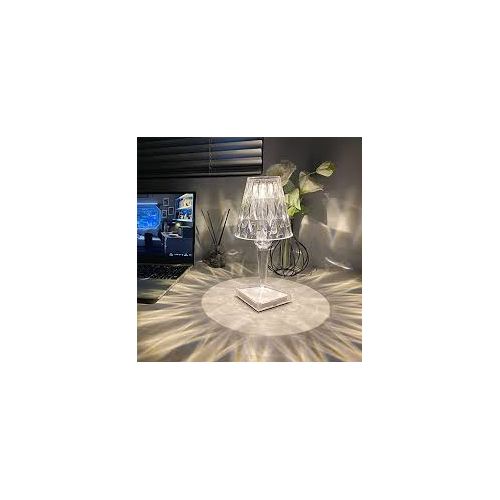Acrylic Diamond Table Lamp Bedside Night Light