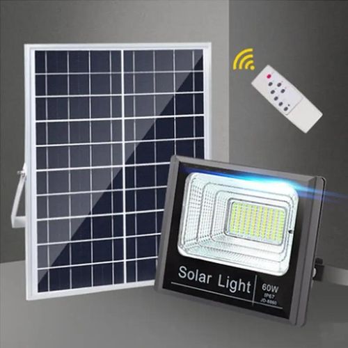 Solar Light 60W LED Solar Flood Lights Outdoor Back Yard Garden Path Last All night