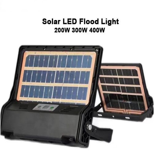 Solar Light 200Watts Outdoor LED Solar Flood Light Commercial Dusk To Dawn Wall Yard Solar Wall Lamp