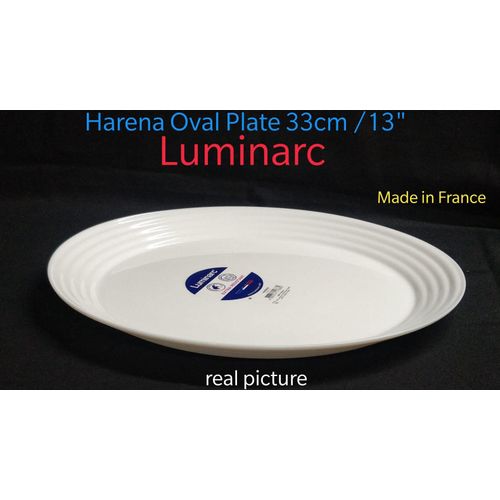 Luminarc Harena White Oval Plate 33cm 1PC