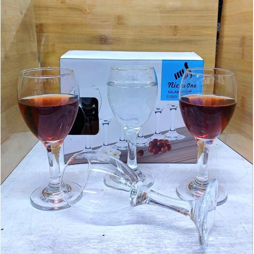 Niceone 6pcs Wine Glasses