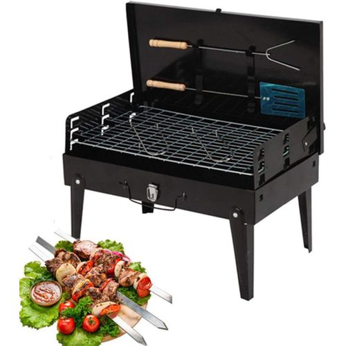 Foldable Portable Barbecue Charcoal Grill