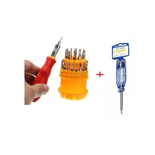 31-In-1 Screw Driver Set + Free Power Tester Screw Driver
