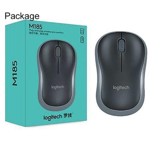 Logitech M185 Wireless Mouse - Plug And Play