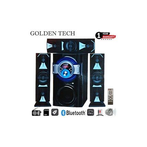 Golden Tech GT-111BT  15000W P.M.P.O X-BASS Sub Woofer 3.1ch System BT,FM,USB