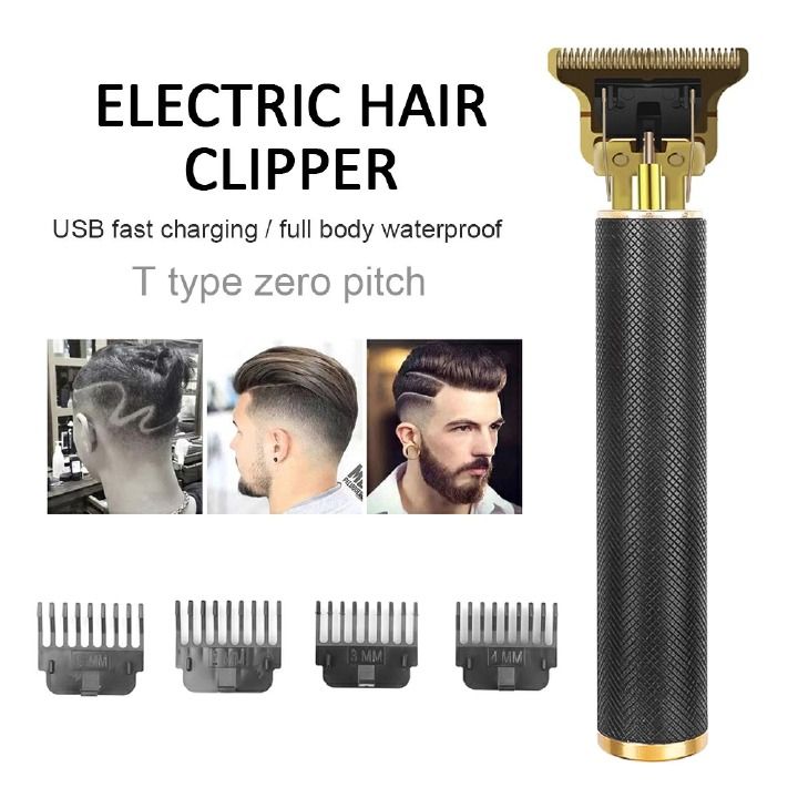 USB Electric Hair Cutting Machine Rechargeable Hair Clipper Man Shaver Trimmer Barber Professional Beard Trimmer