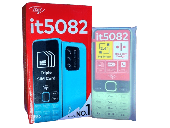 Itel It 5082 Featured Phone- Triple SIM Card , 2.40inch,1200 MAh