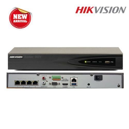 Hikvision 4 Channel PoE NVR Network Video Recorder