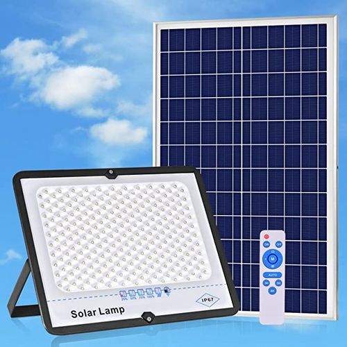 Solar Light Dusk To Dawn 200W SOLAR Powered Security FLOODLIGHT