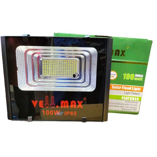 Vellmax 100W Solar Outdoor Lights Waterproof Bright SOLAR FLOODLIGHT