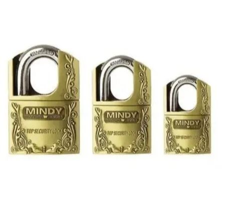 Padlock Mindy padlock {BIG SALE}Mindy Top Anti-Burglar Theft Zinc Alloy High Security Padlock With 3 KeysHard to copy with high precision