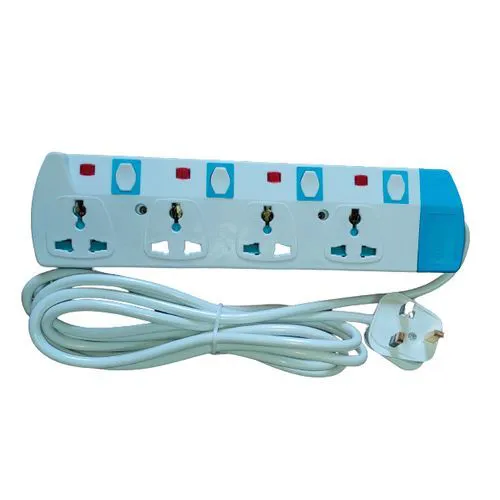 Power King ,,Heavy Duty// Power Socket Extension Cable,,superfly,4 Way