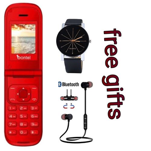 Bontel A225,,1.77' Mobile Phone (Dual Sim) Flip Phone//fancy Gifts