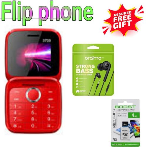 Bontel FLIP MOBILE PHONE//DUAL PHONE//1000MAH BATTERY//FREE GIFTS