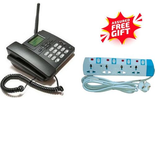 SQ LS 820,,,Fixed Wireless Desktop Telephone,, ,Dual SIM,Office And Home Phone ,,FREE GIFT