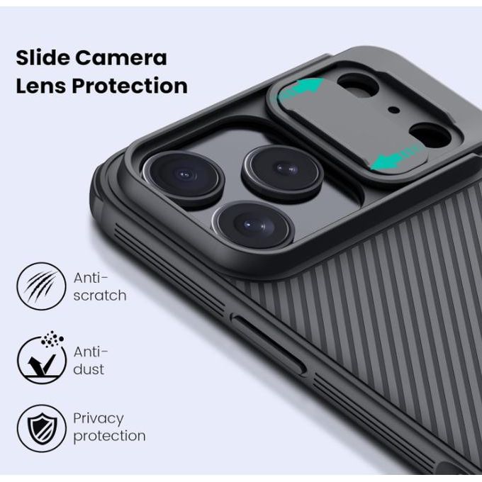 Nillkin CamShield Pro Case for Apple iPhone 17 Pro Max – Green