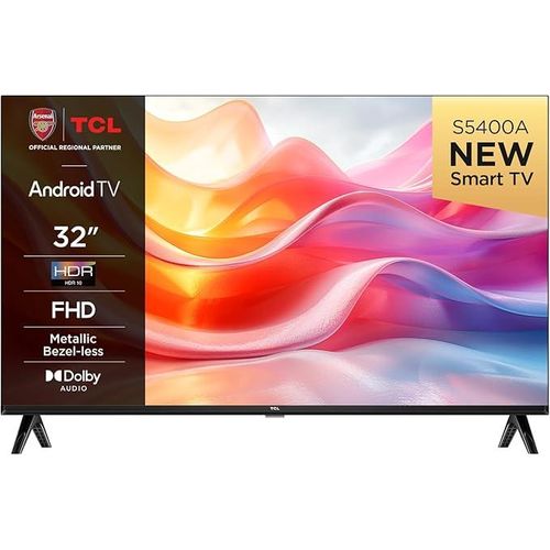 TCL 32" Inch -FULL HD Frameless AI Smart GOOGLE/ANDROID LED TV,DOLBY AUDIO+TILT BRACKET.