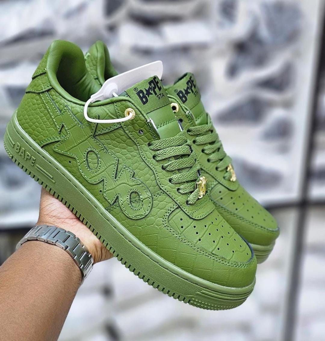 Fashionable Bapestar XOXO Men's Shoes Sneakers  Trendy and Comfortable Footwear