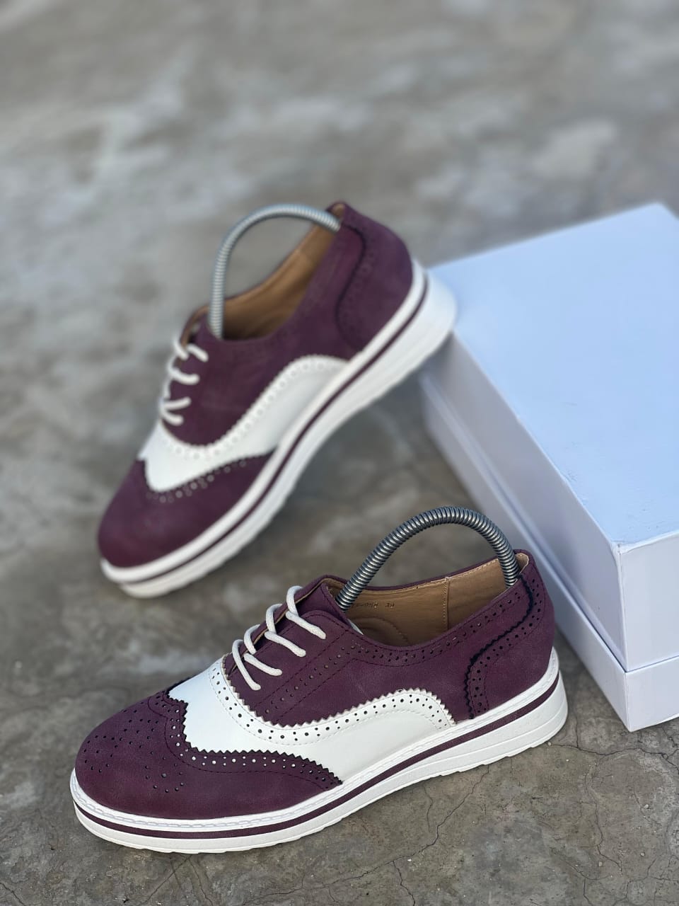 High-Quality Oxford Brogues (Eternal Love) Elegant & Timeless Style Women's Shoes Oxfords
