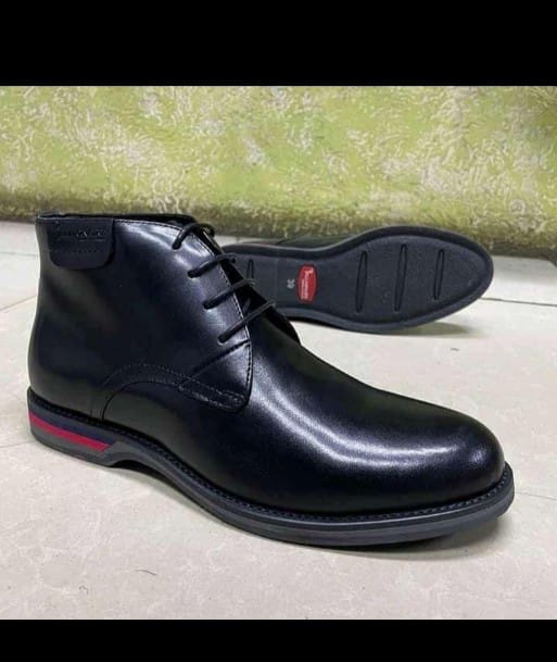 Billionaire boots men's black official casual boots